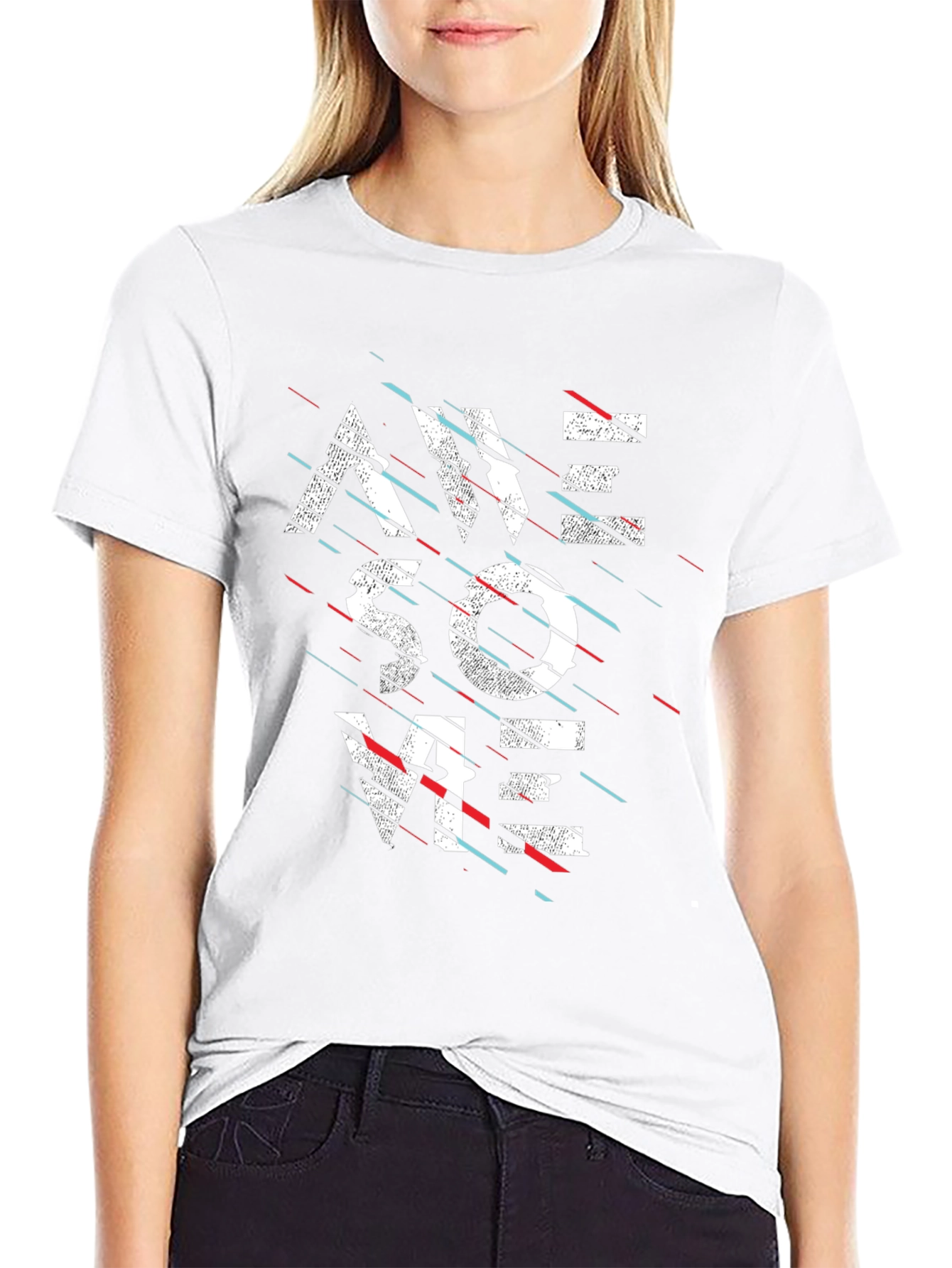 Awesome Graphic Print Black T-Shirt for Men