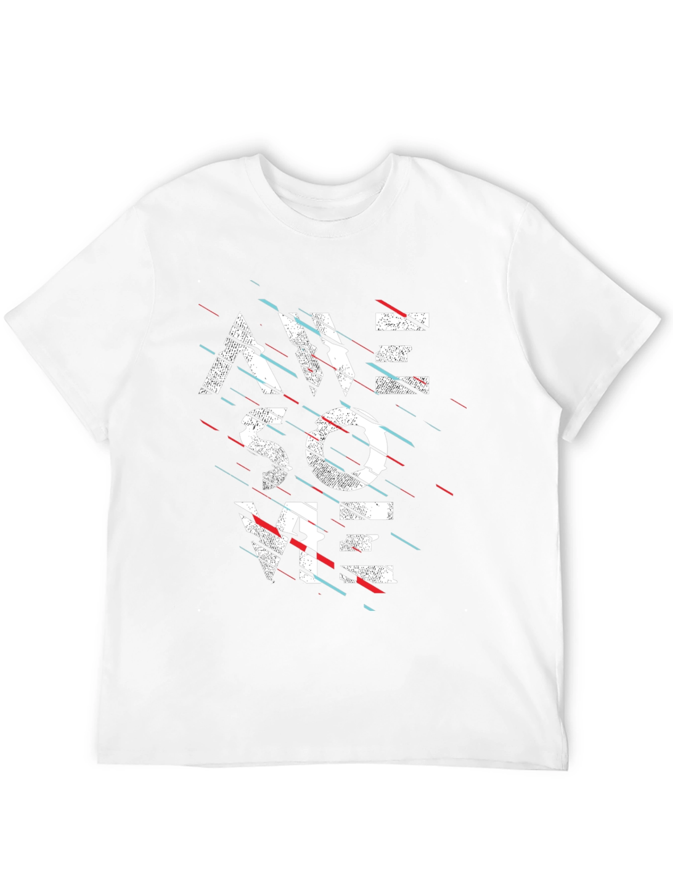 Awesome Graphic Print Black T-Shirt for Men