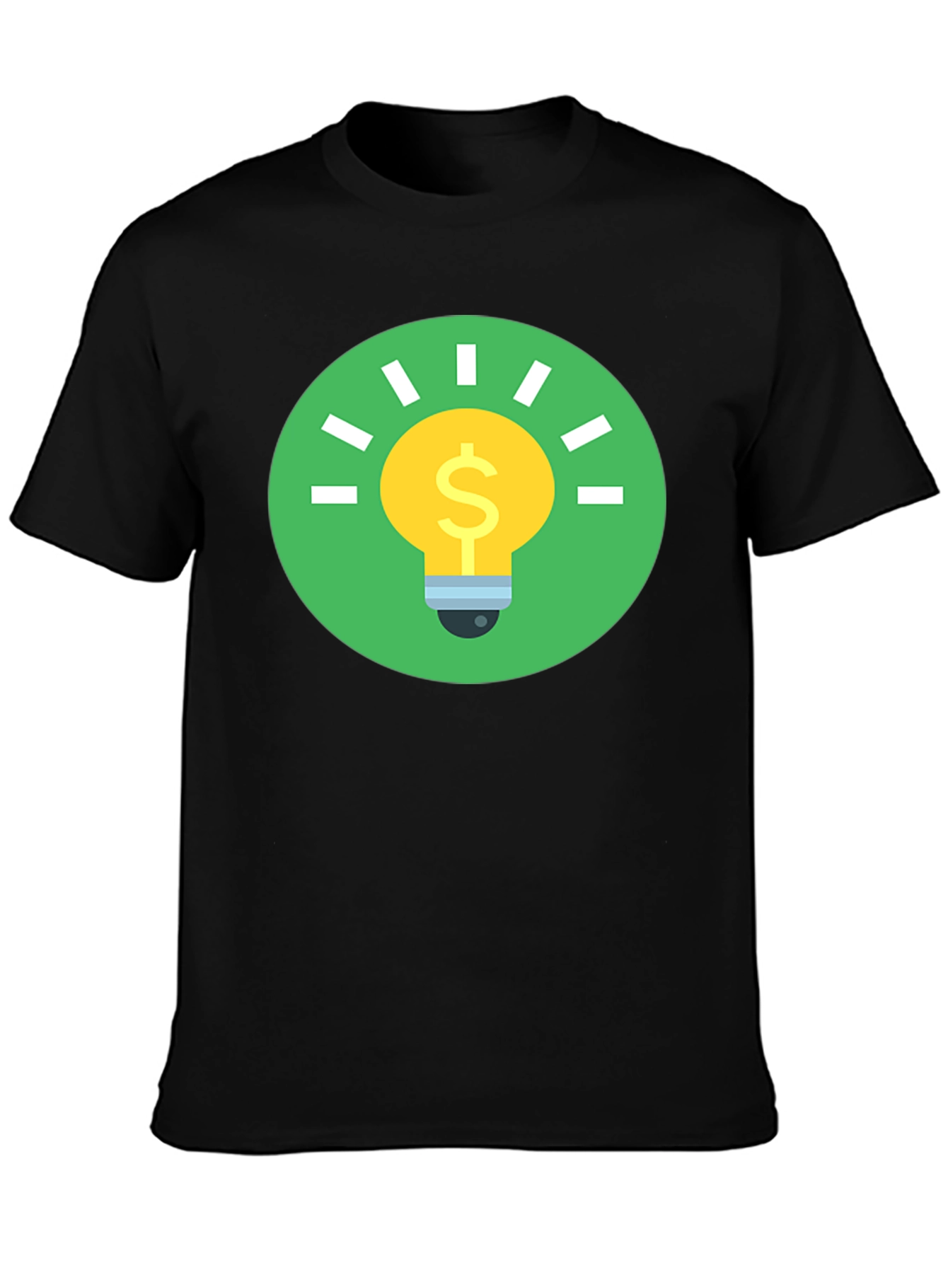 Idea Dollar Graphic Tee - Black T-Shirt