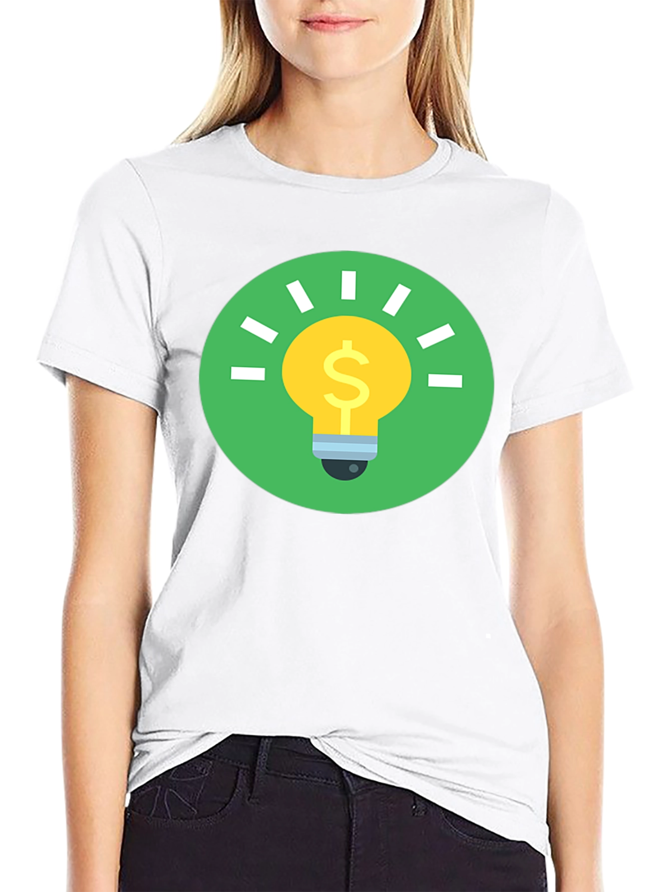 Idea Dollar Graphic Tee - Black T-Shirt