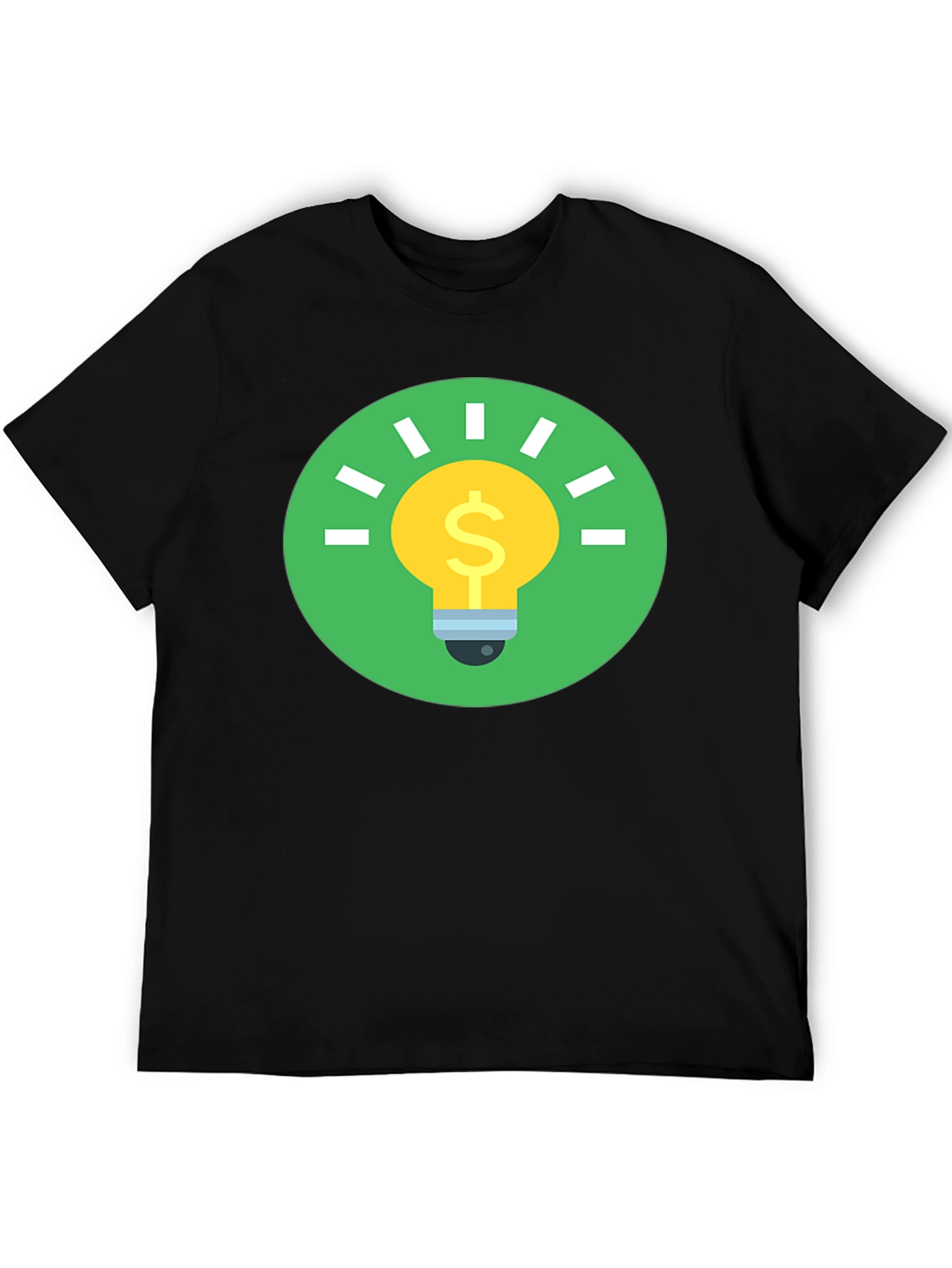Idea Dollar Graphic Tee - Black T-Shirt