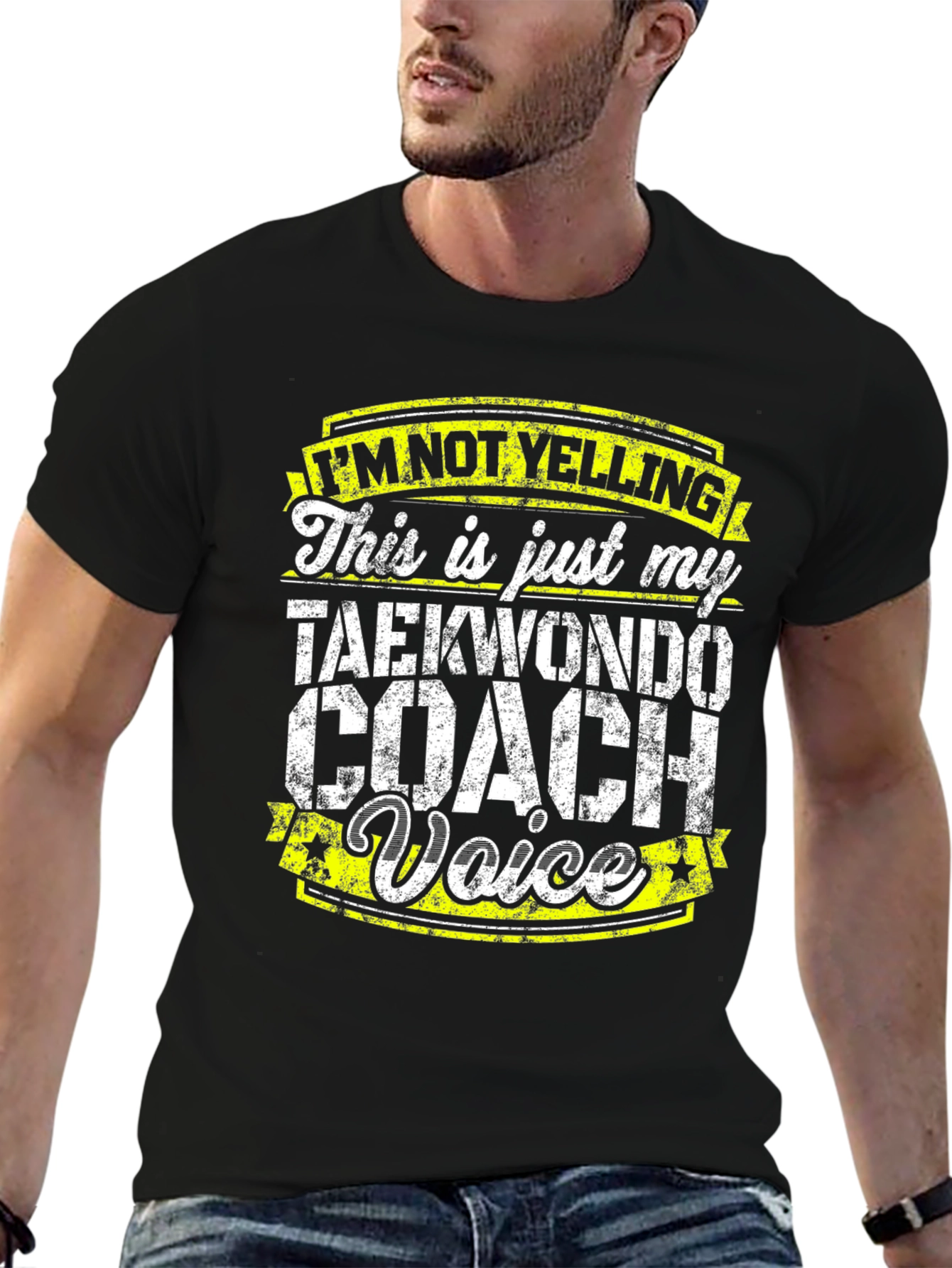 Taekwondo Coach Voice T-Shirt - Funny Martial Arts Gift