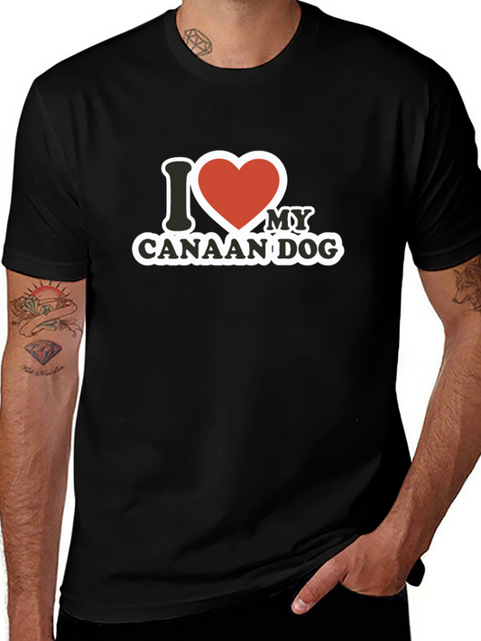 I Love My Canaan Dog T-Shirt