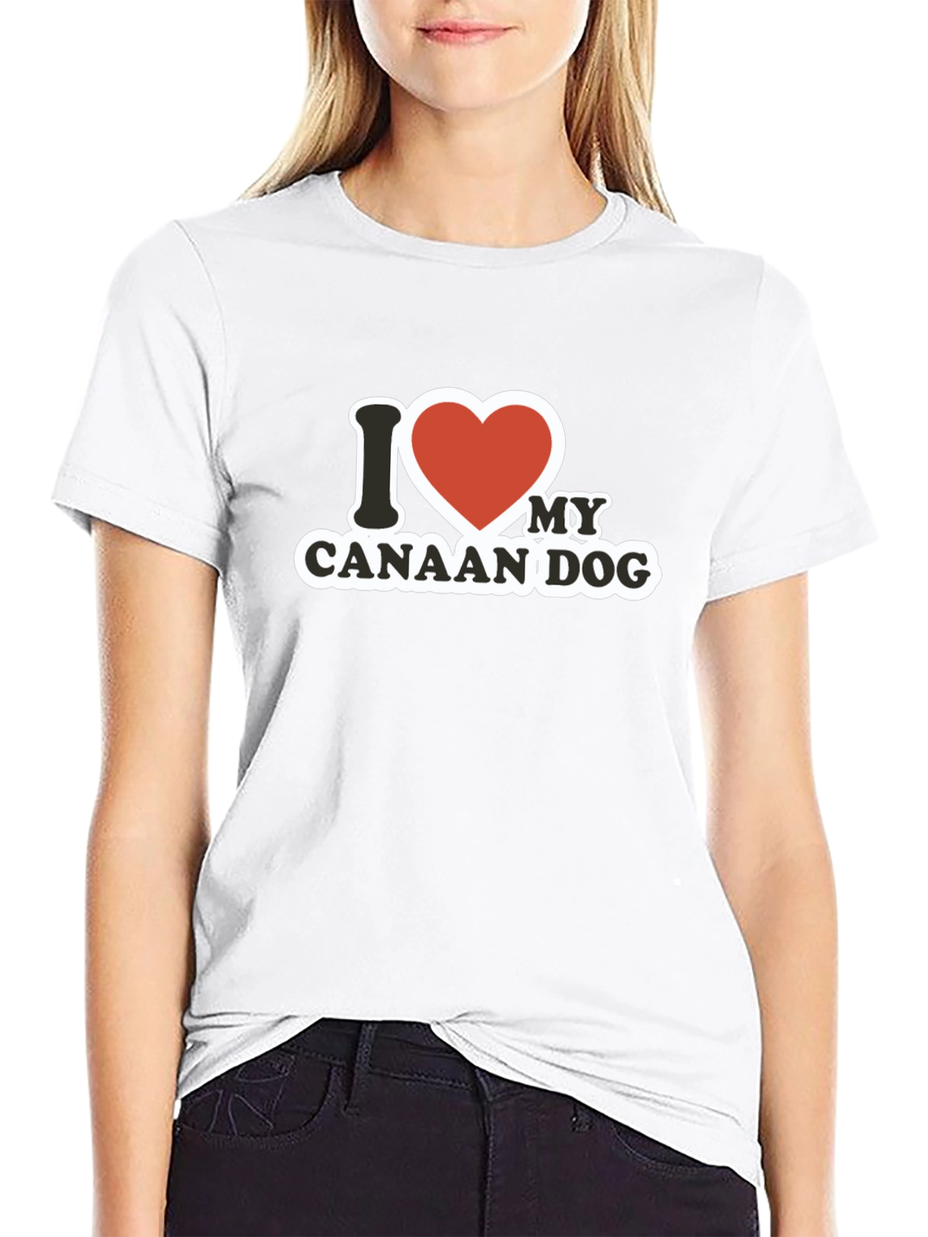 I Love My Canaan Dog T-Shirt