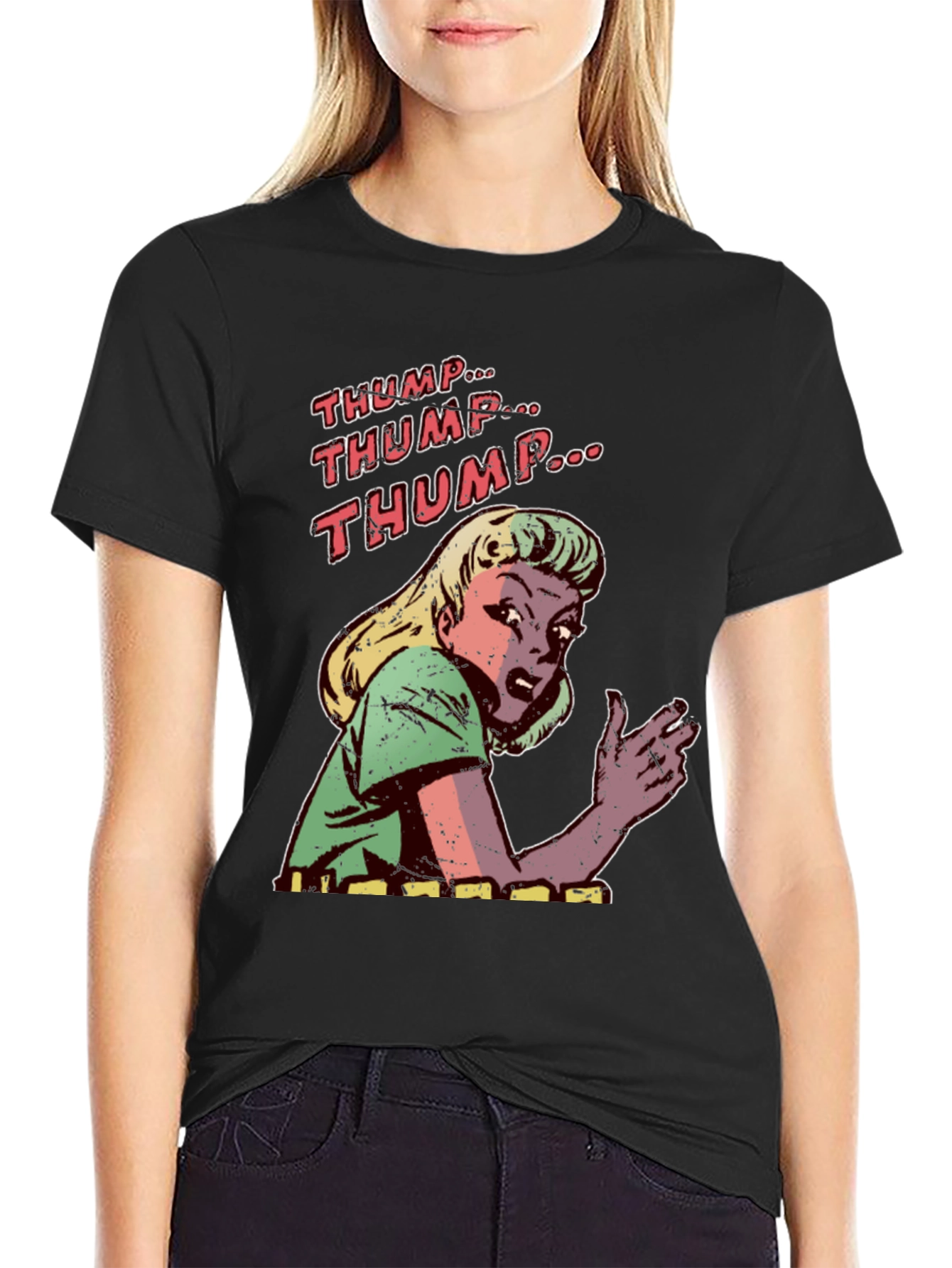 Retro Comic Pop Art T-Shirt - Thump