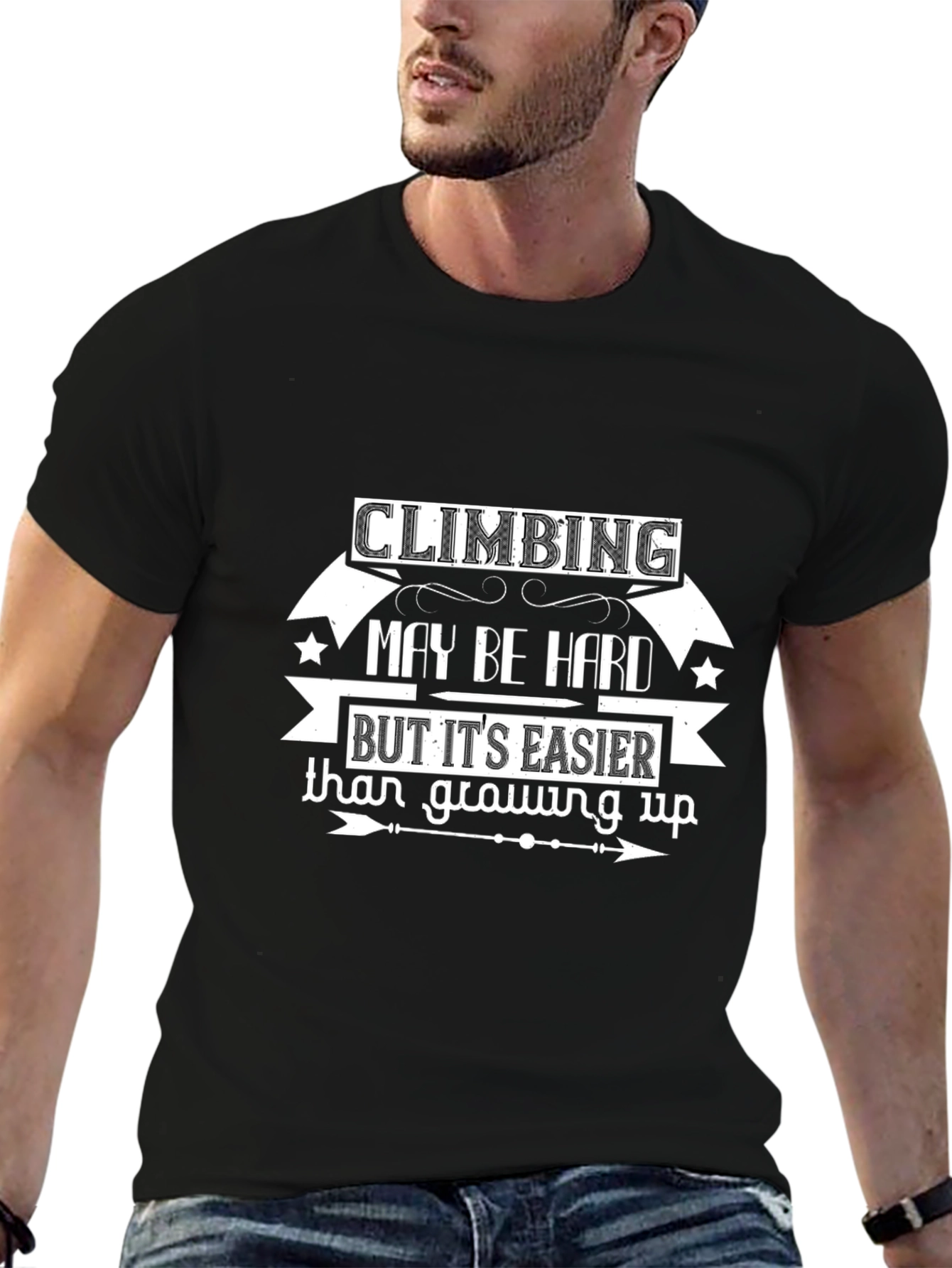 Climbing May Be Hard T-Shirt
