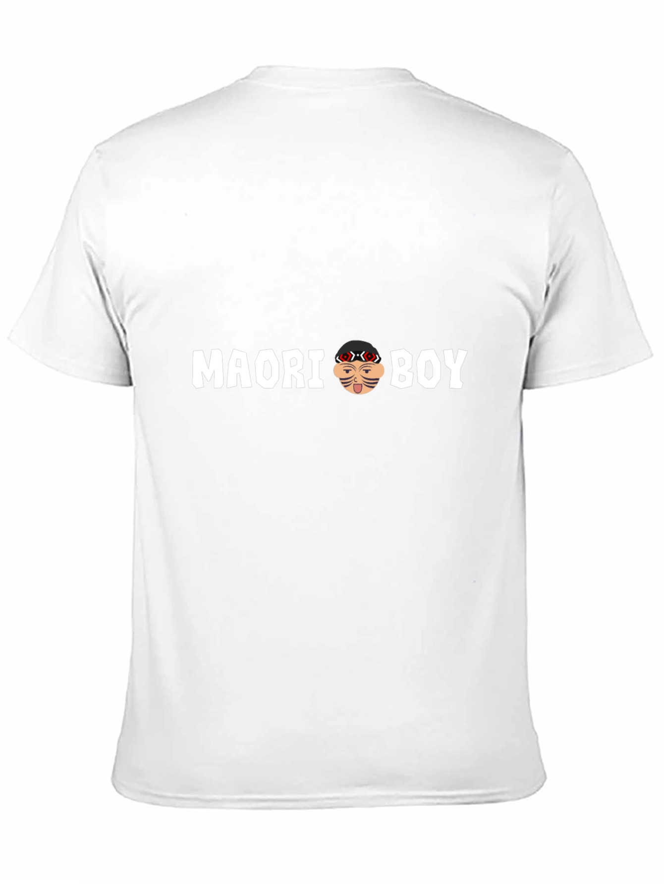 Maori Boy Graphic Tee - Black T-Shirt