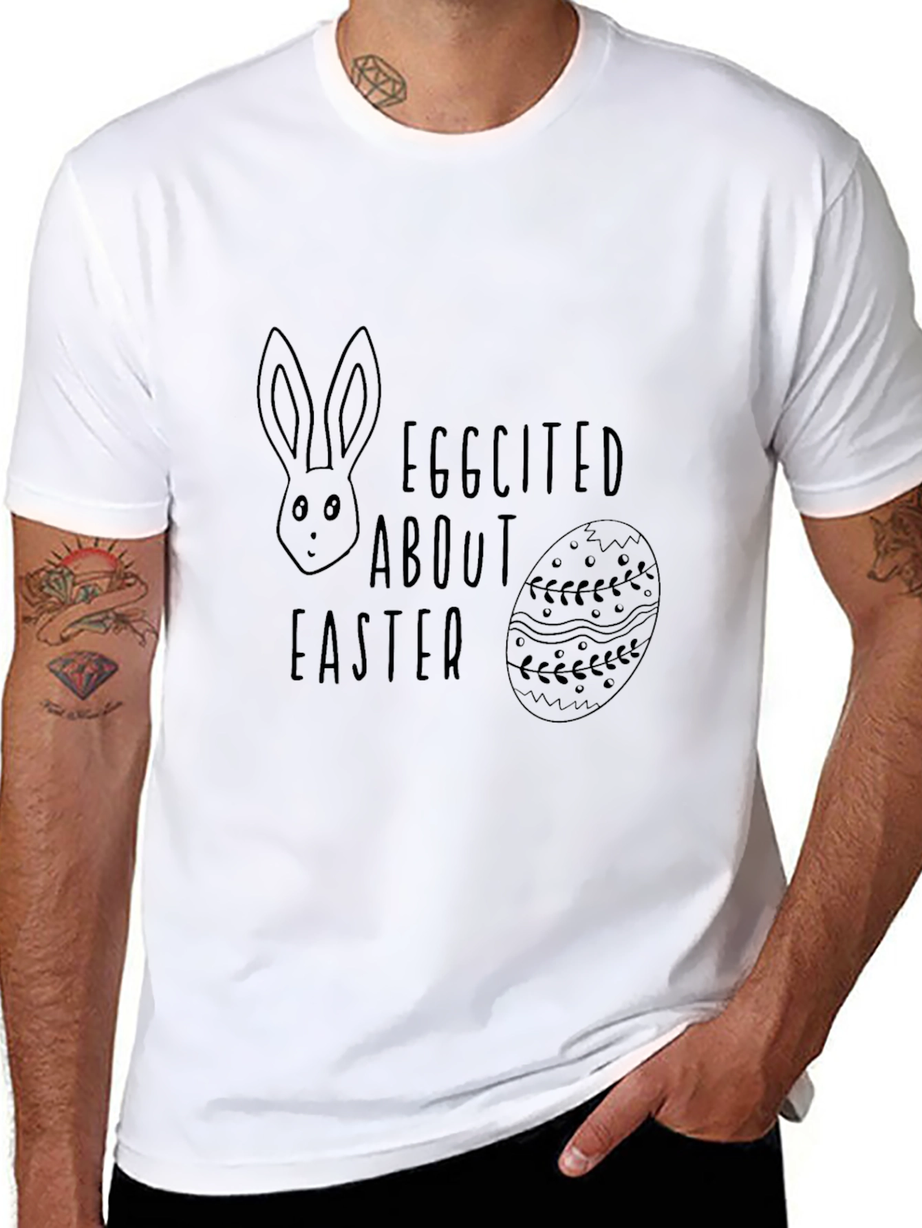 Eggcited About Easter T-Shirt