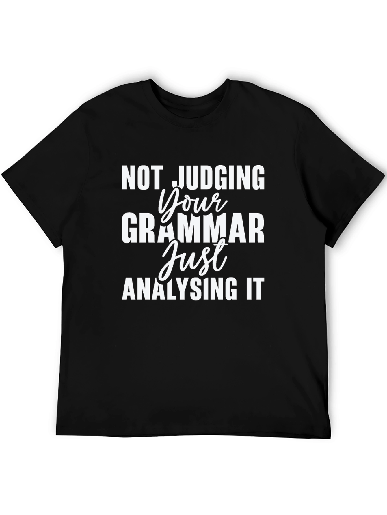 Grammar Analyzing Black Tee