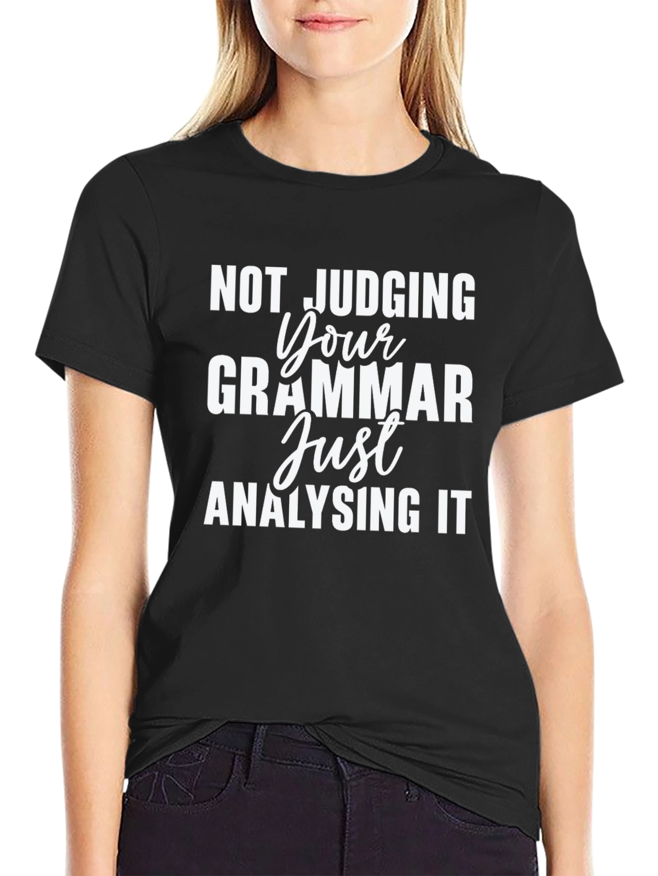 Grammar Analyzing Black Tee