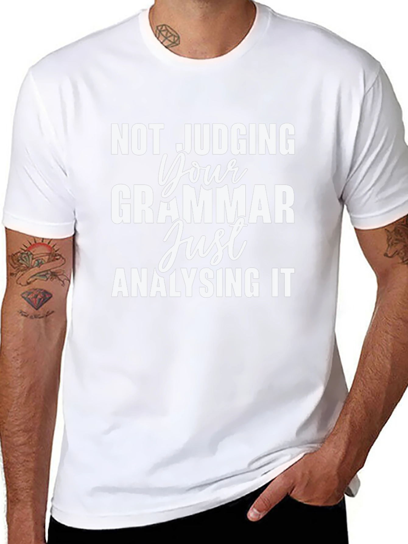 Grammar Analyzing Black Tee