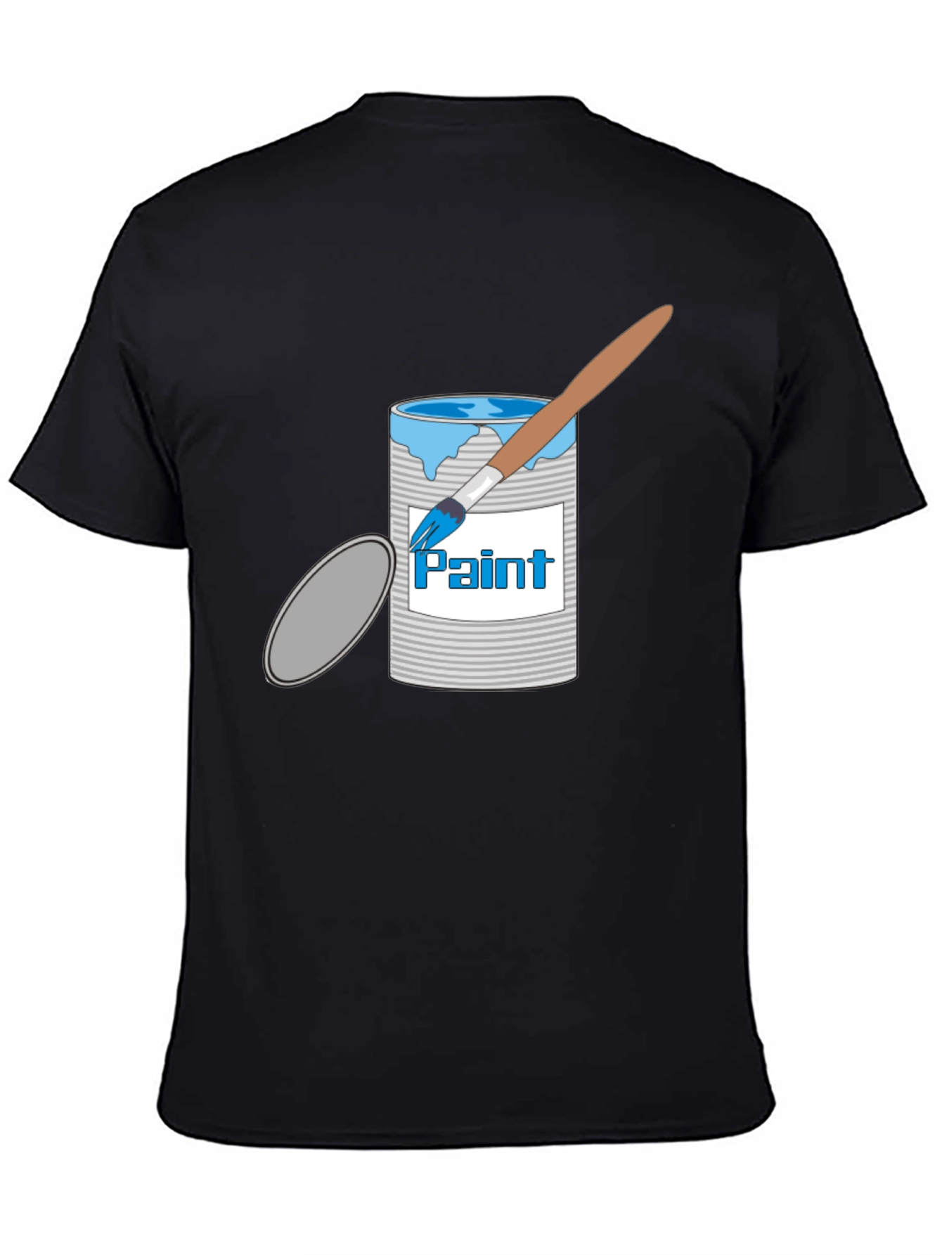 Paint Can T-Shirt - Artistic Graphic Tee