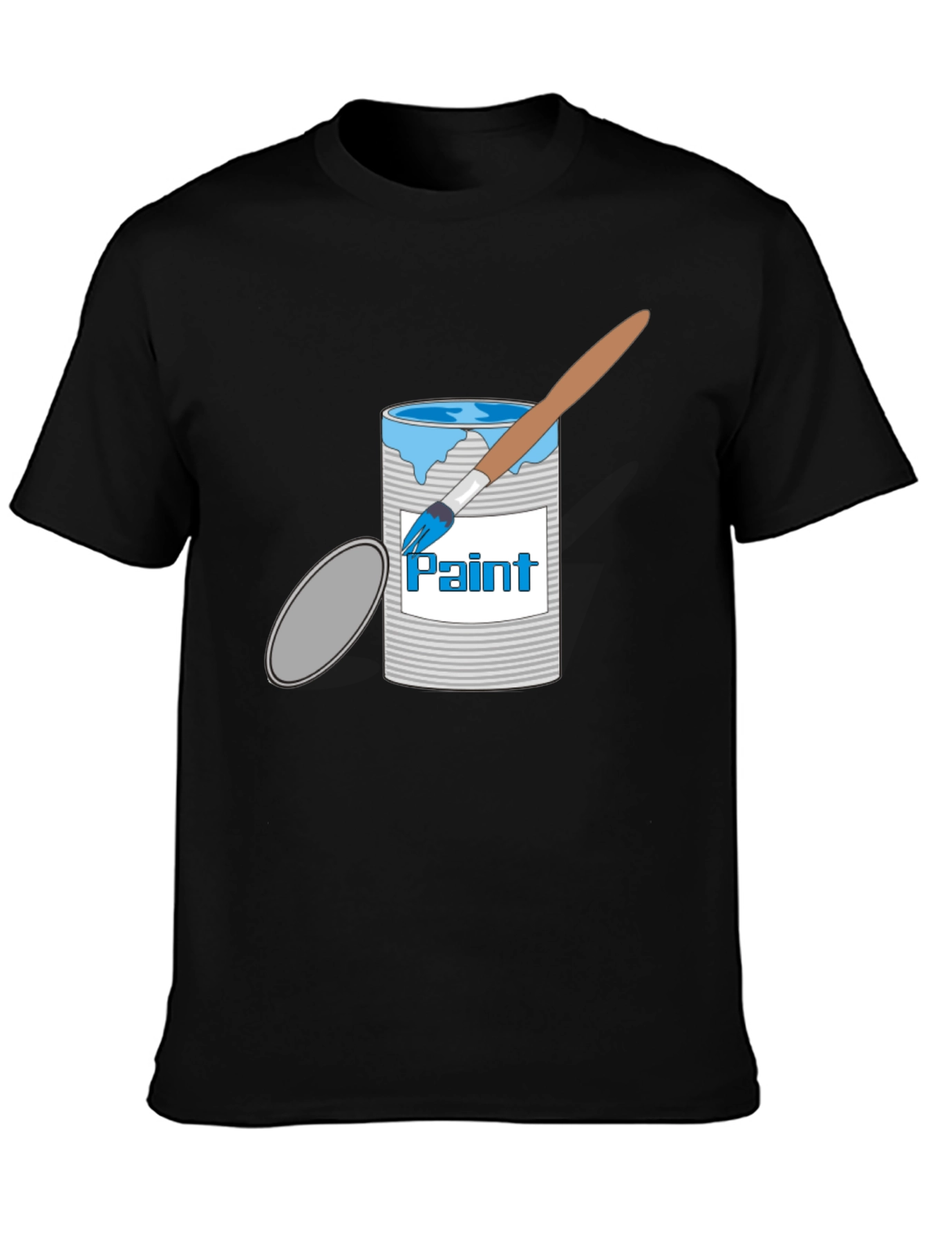Paint Can T-Shirt - Artistic Graphic Tee