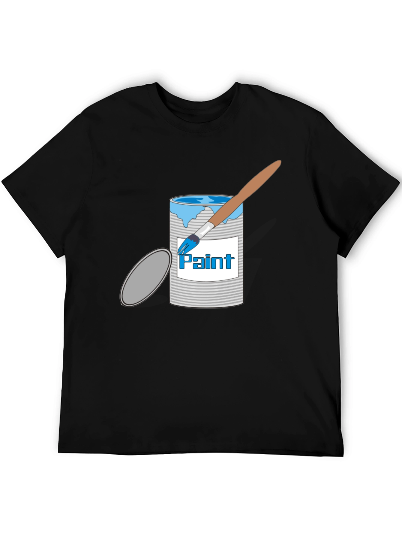 Paint Can T-Shirt - Artistic Graphic Tee