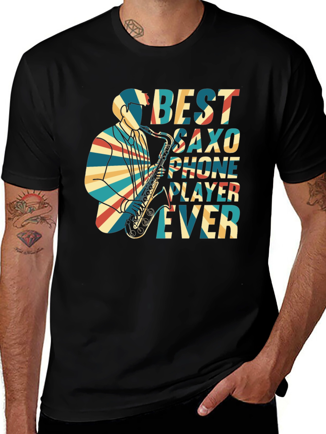 Best Saxophone Player Ever Graphic T-Shirt