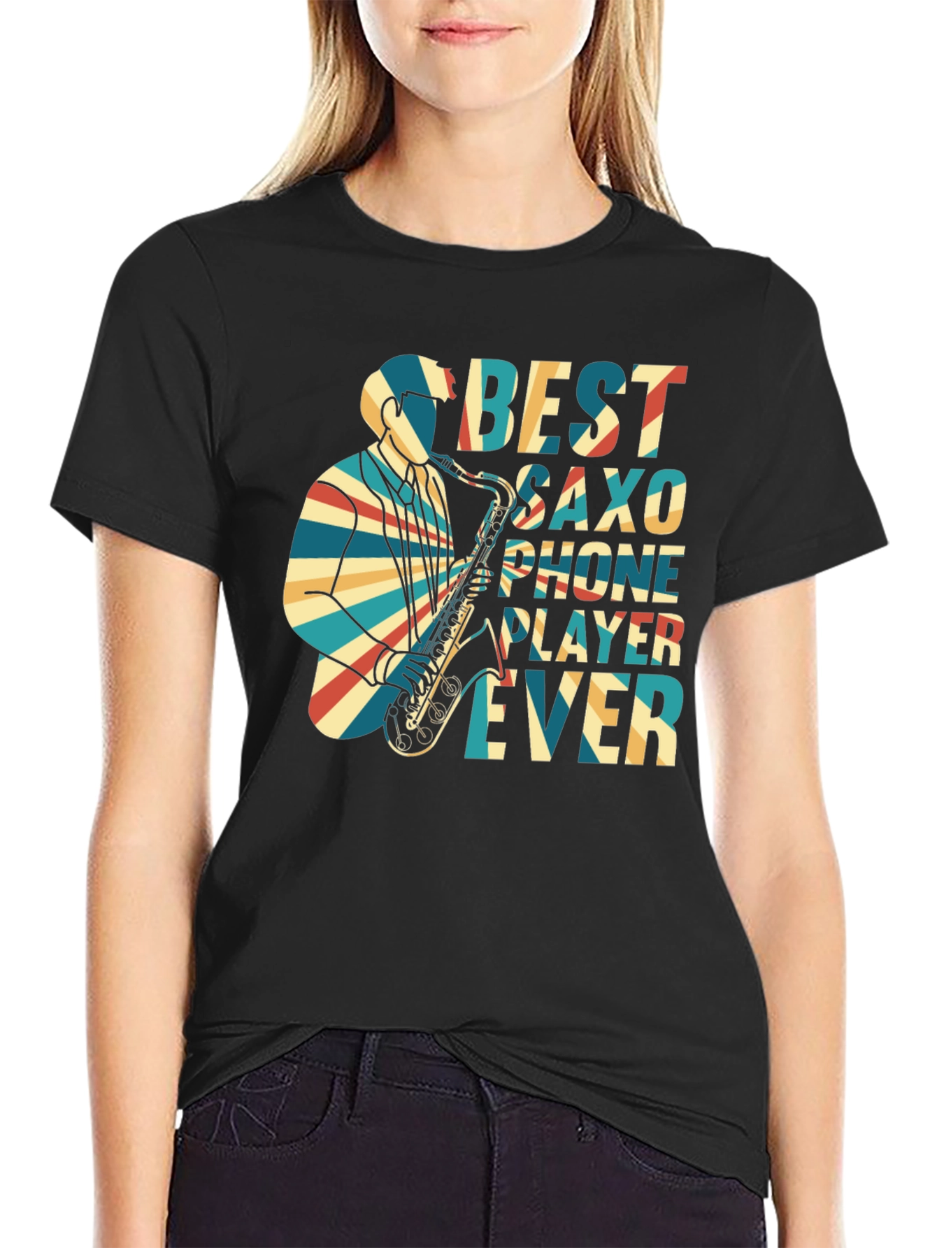 Best Saxophone Player Ever Graphic T-Shirt