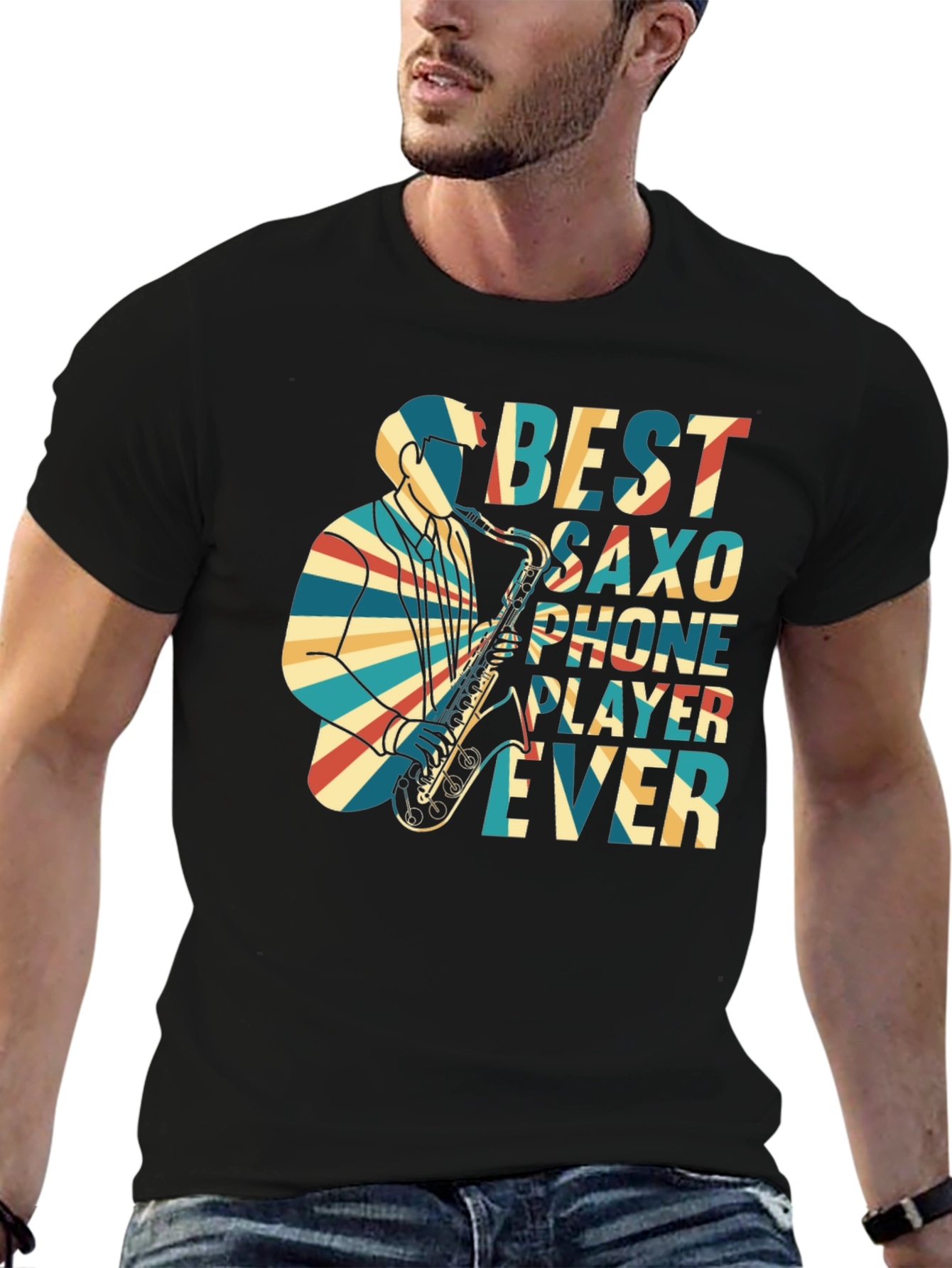 Best Saxophone Player Ever Graphic T-Shirt