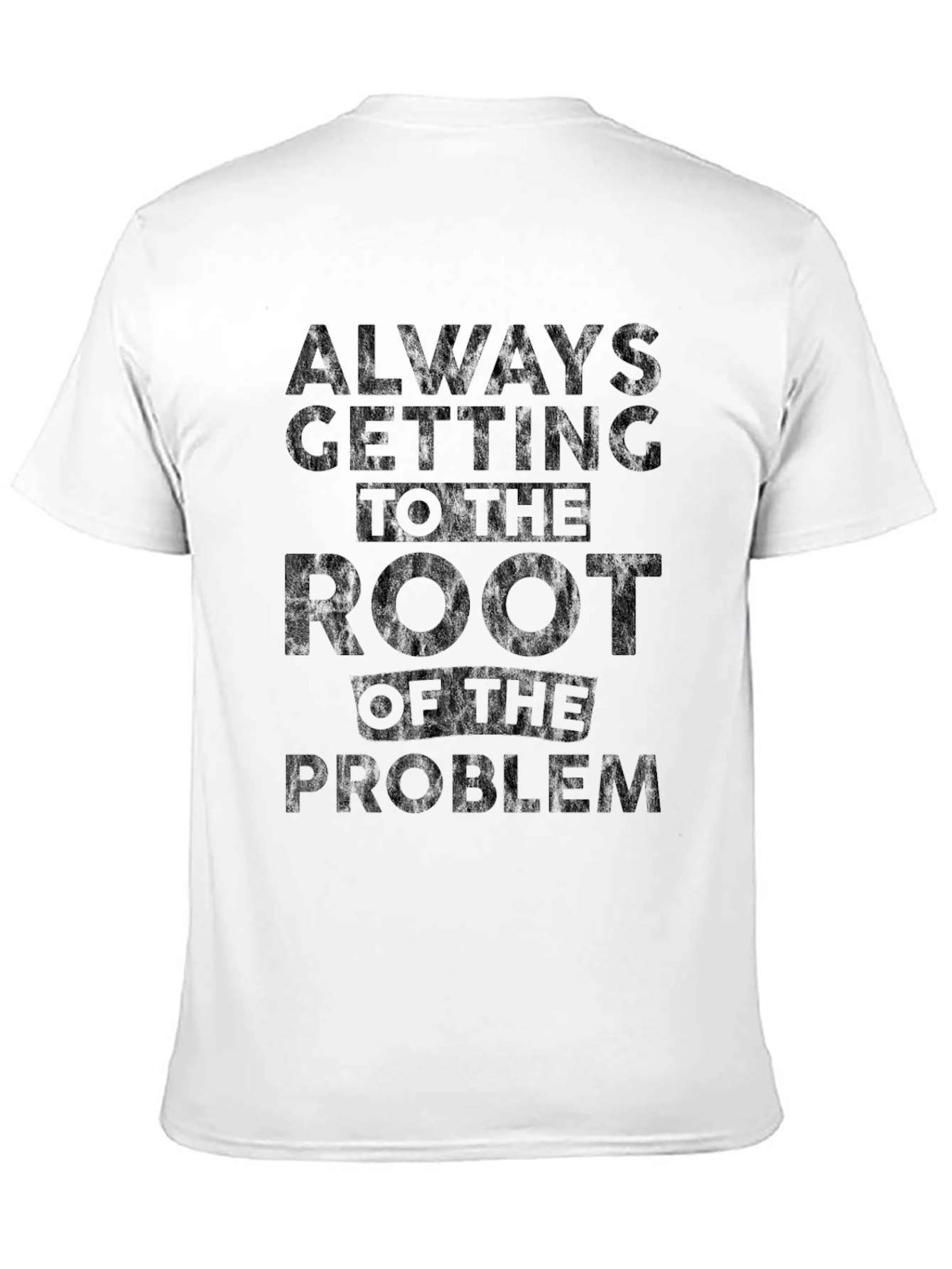 Root of the Problem Black T-Shirt