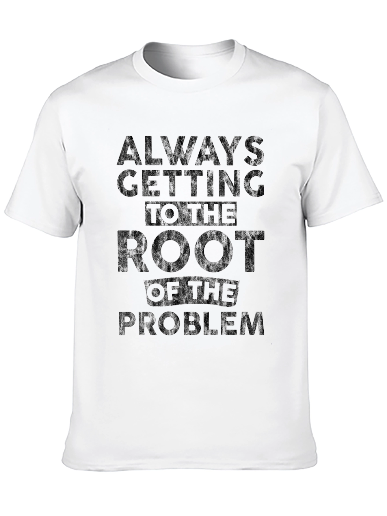 Root of the Problem Black T-Shirt