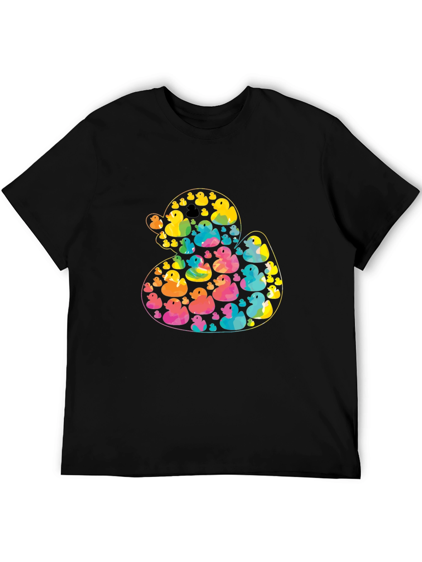 Rubber Duckies T-Shirt | Funky Duck Pattern