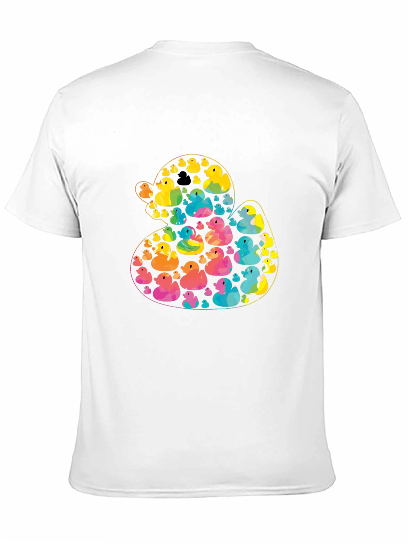 Rubber Duckies T-Shirt | Funky Duck Pattern