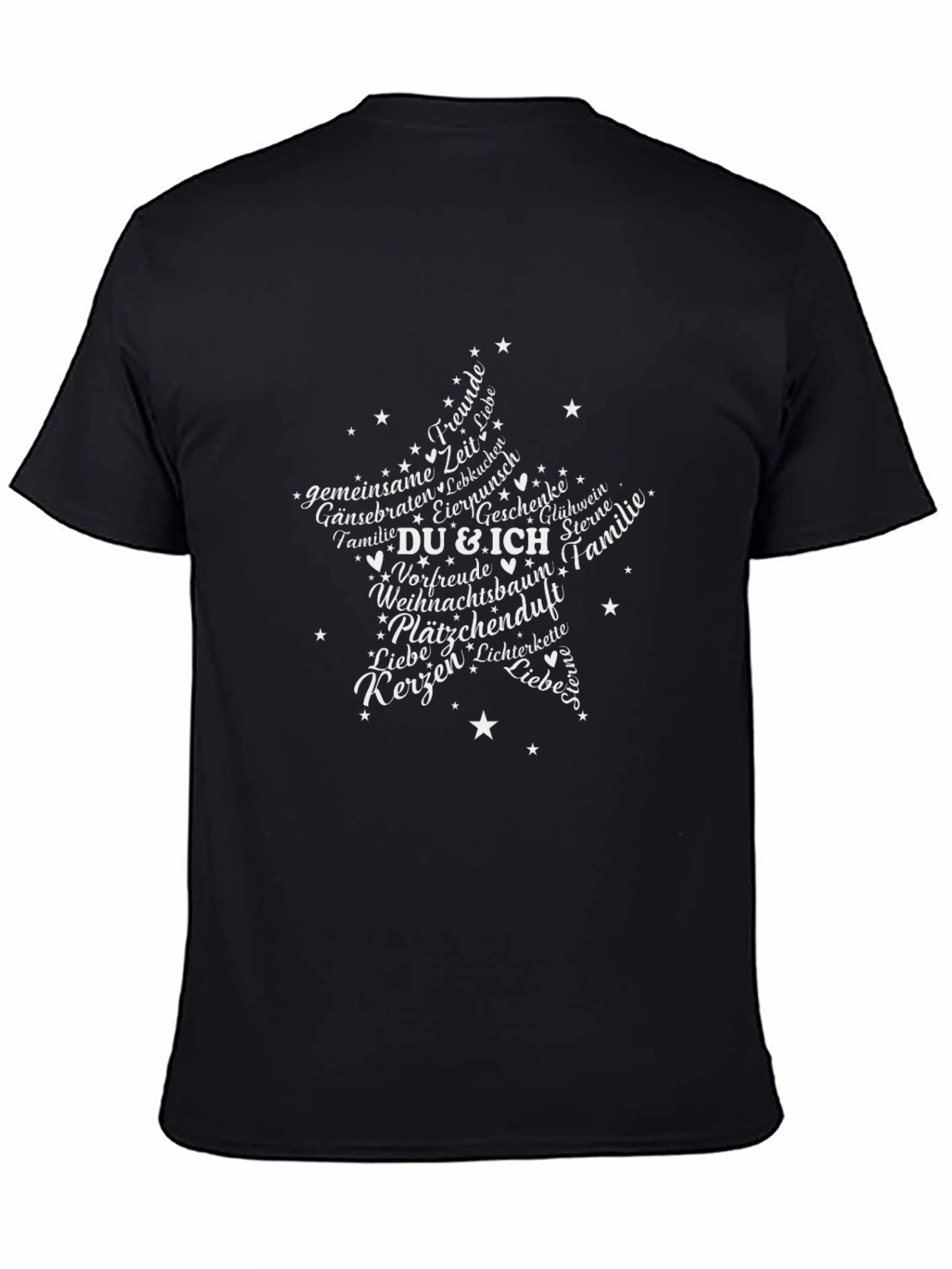 Festive Star Word Art T-Shirt