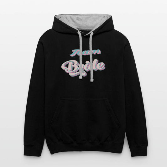 Bachelorette party team bride coul retro pink