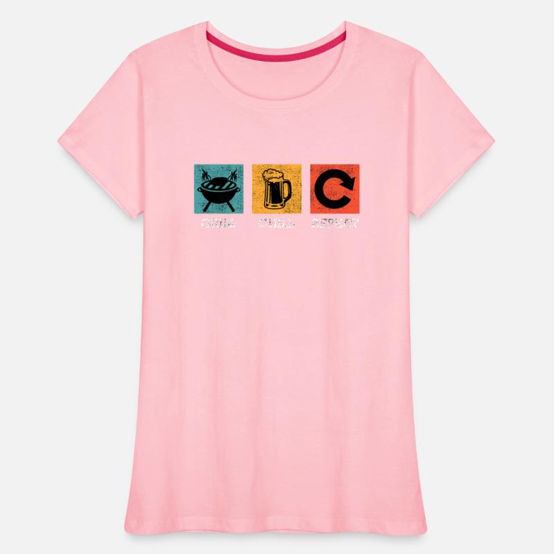 Barbecue Party GRILL CHILL REPEAT Meat Lovers