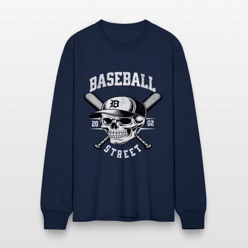 Baseball Skull Street Design