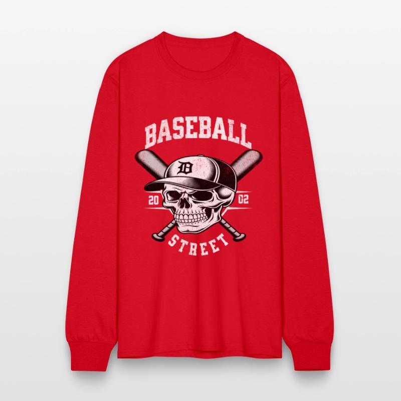 Baseball Skull Street Design