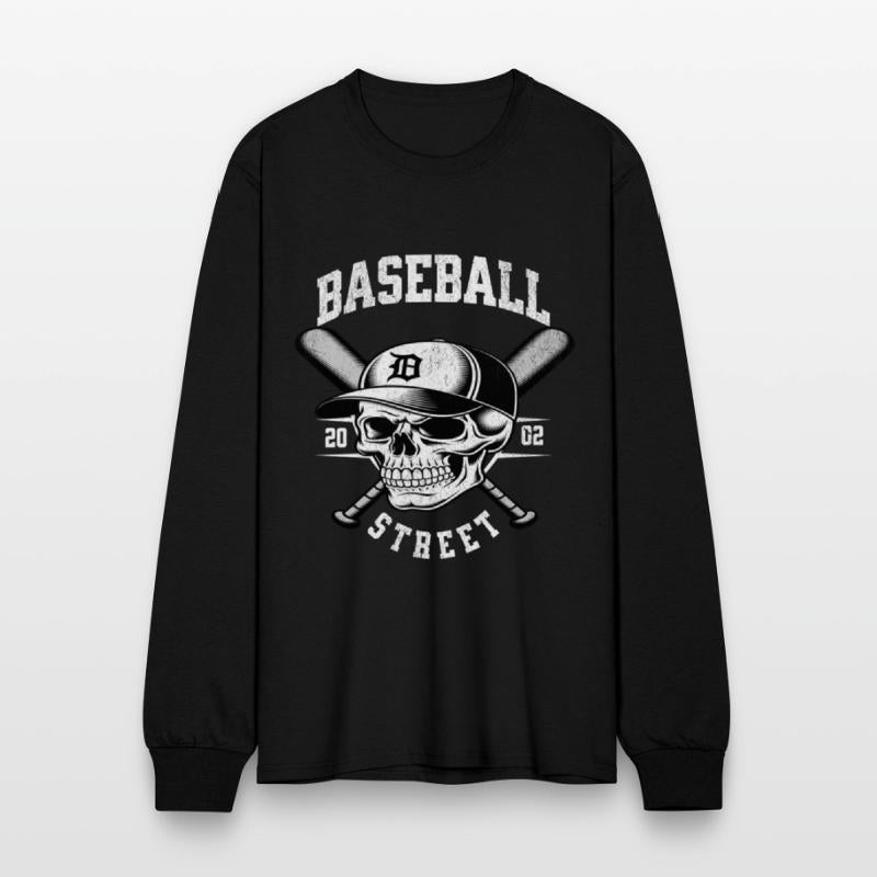 Baseball Skull Street Design