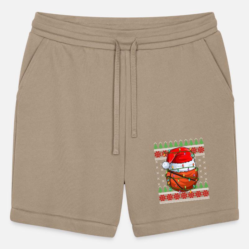 Basketball Ugly Christmas Santa Hat