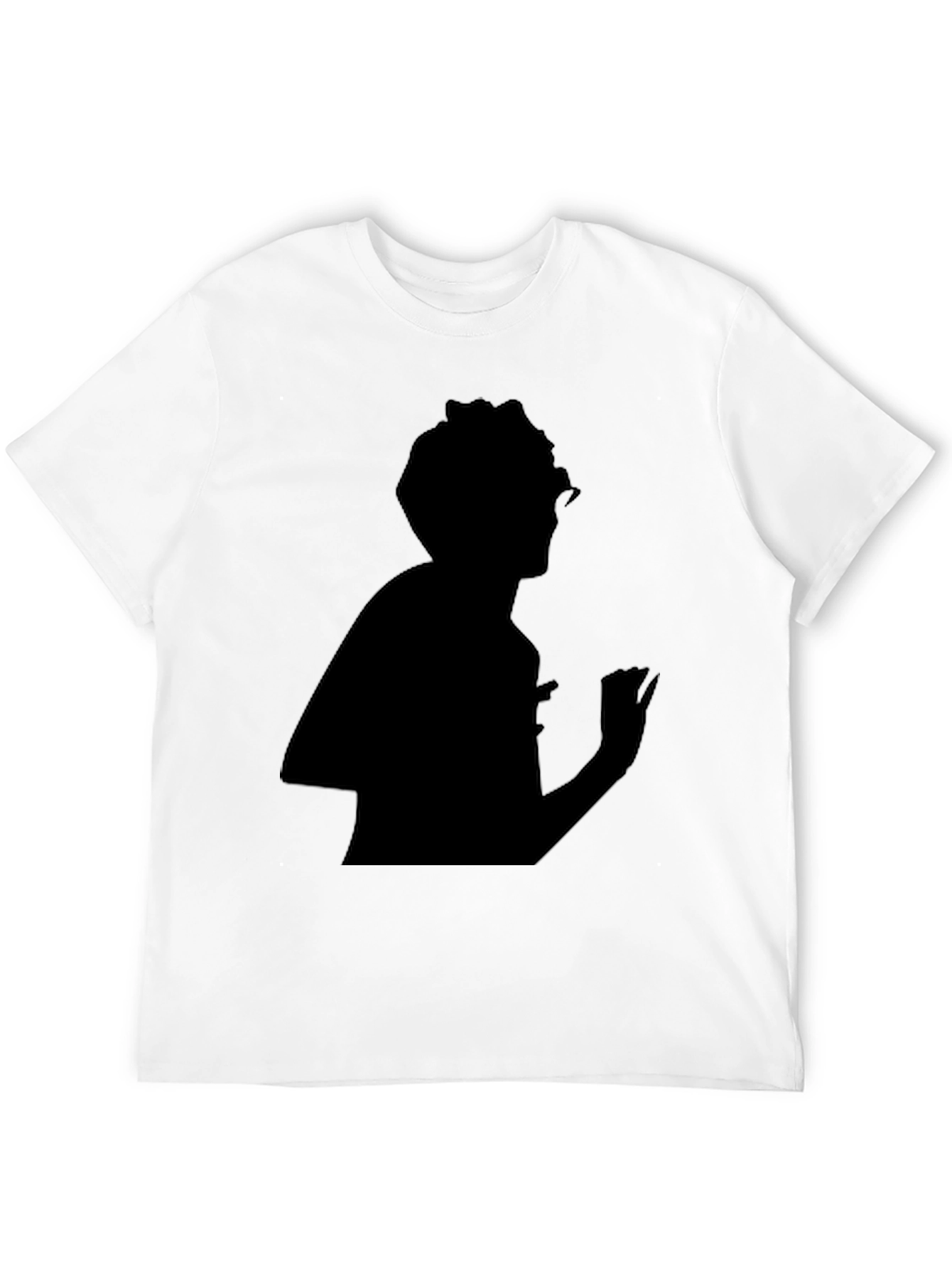 Silhouette Graphic Tee - Stylish Black T-Shirt