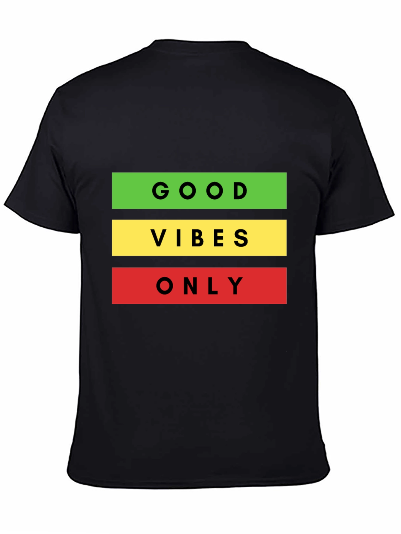 Good Vibes Only Graphic Tee - Black