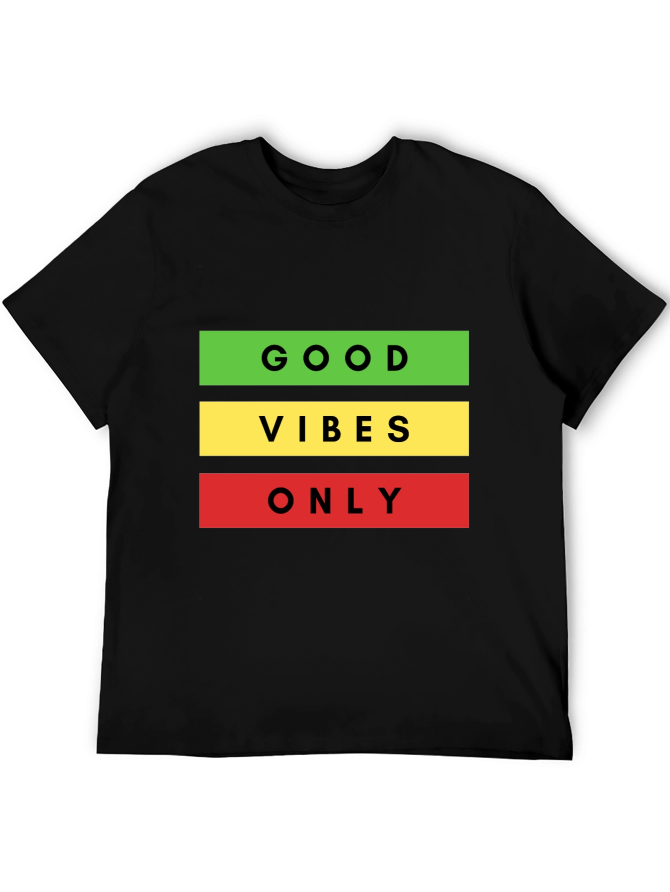 Good Vibes Only Graphic Tee - Black