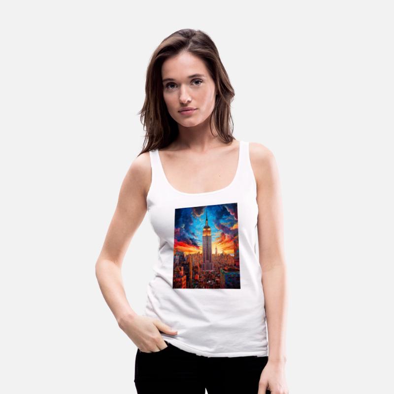 Beautiful View of Empire States Building NY