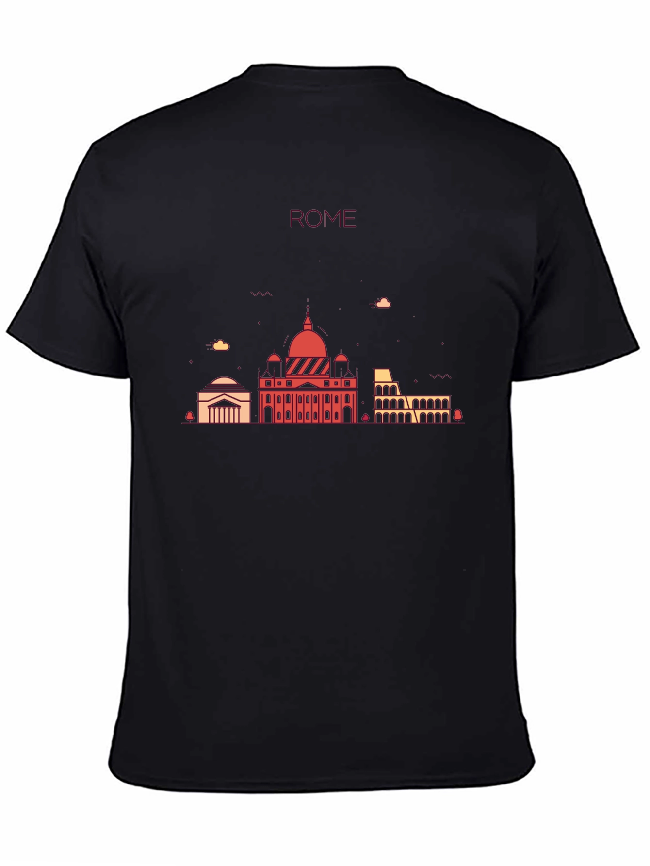 Rome Skyline Graphic T-Shirt - Classic City Tee