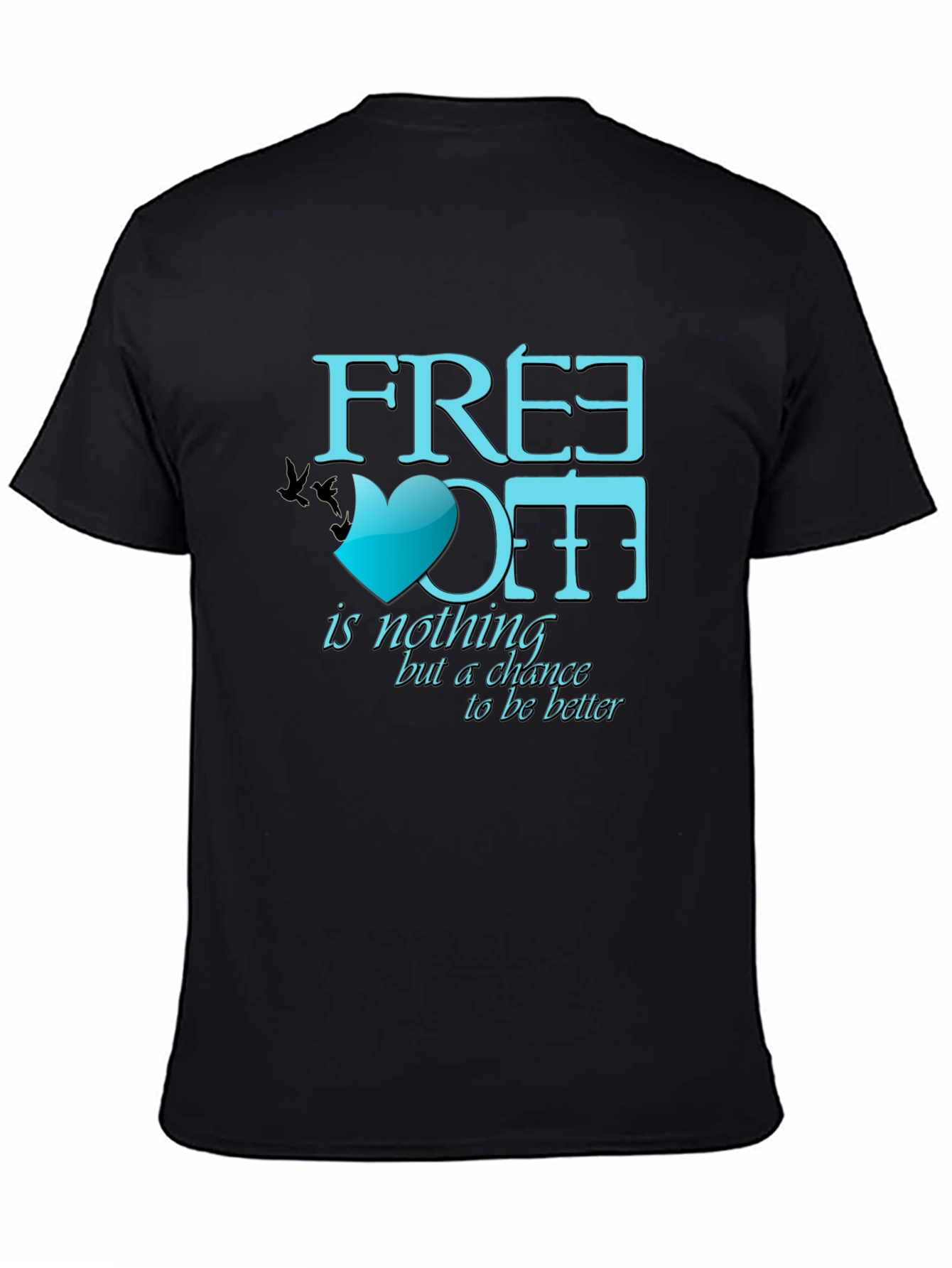Freedom Graphic T-Shirt - Mens Casual Tee