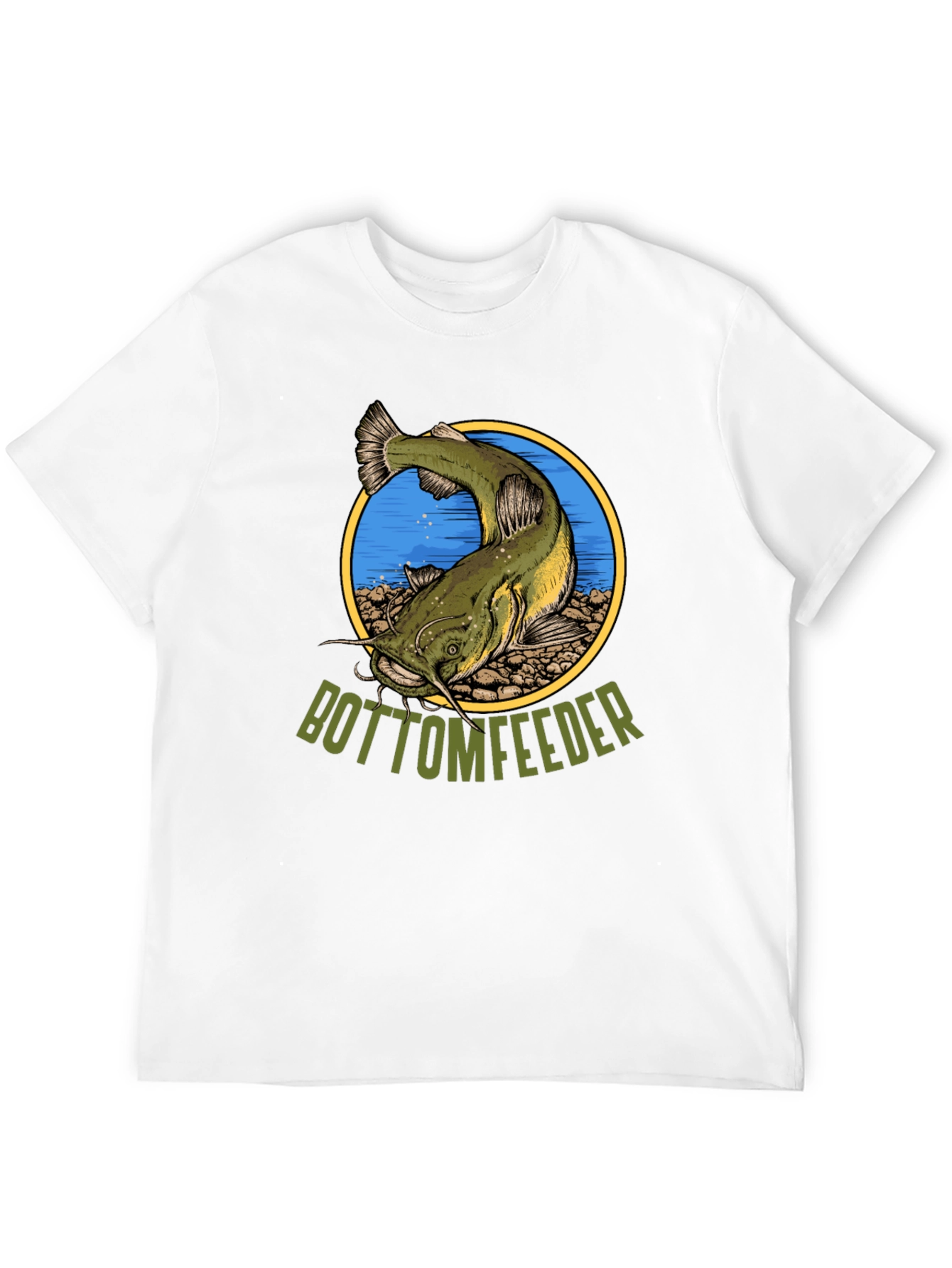 Bottom Feeder Fish Graphic T-Shirt