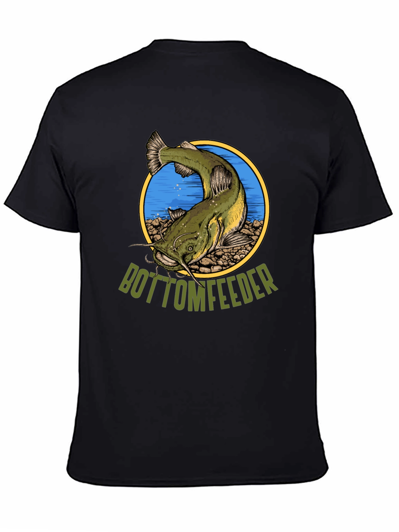 Bottom Feeder Fish Graphic T-Shirt