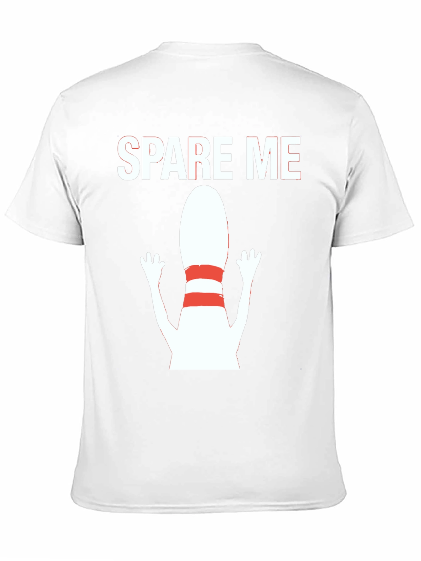 Spare Me Bowling T-Shirt - Novelty Tee