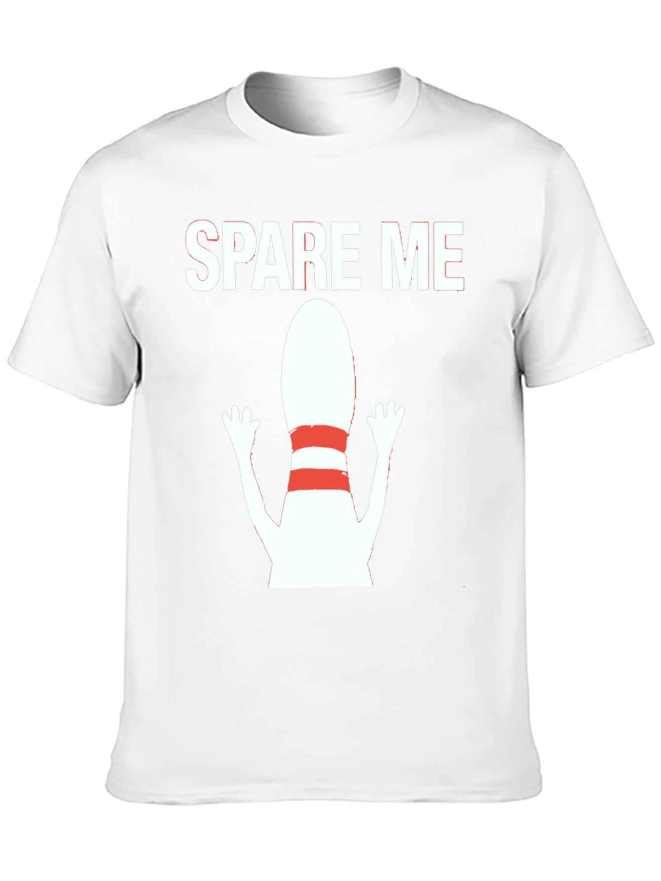 Spare Me Bowling T-Shirt - Novelty Tee