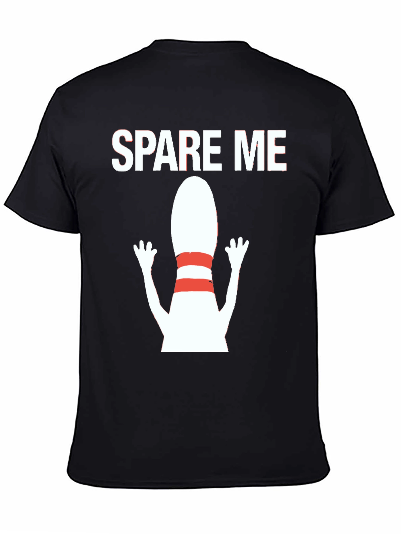 Spare Me Bowling T-Shirt - Novelty Tee