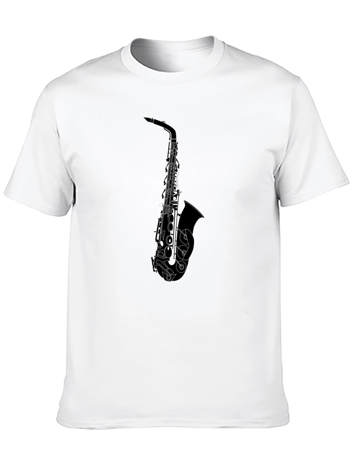Saxophone Graphic Tee - Cool Musician T-Shirt