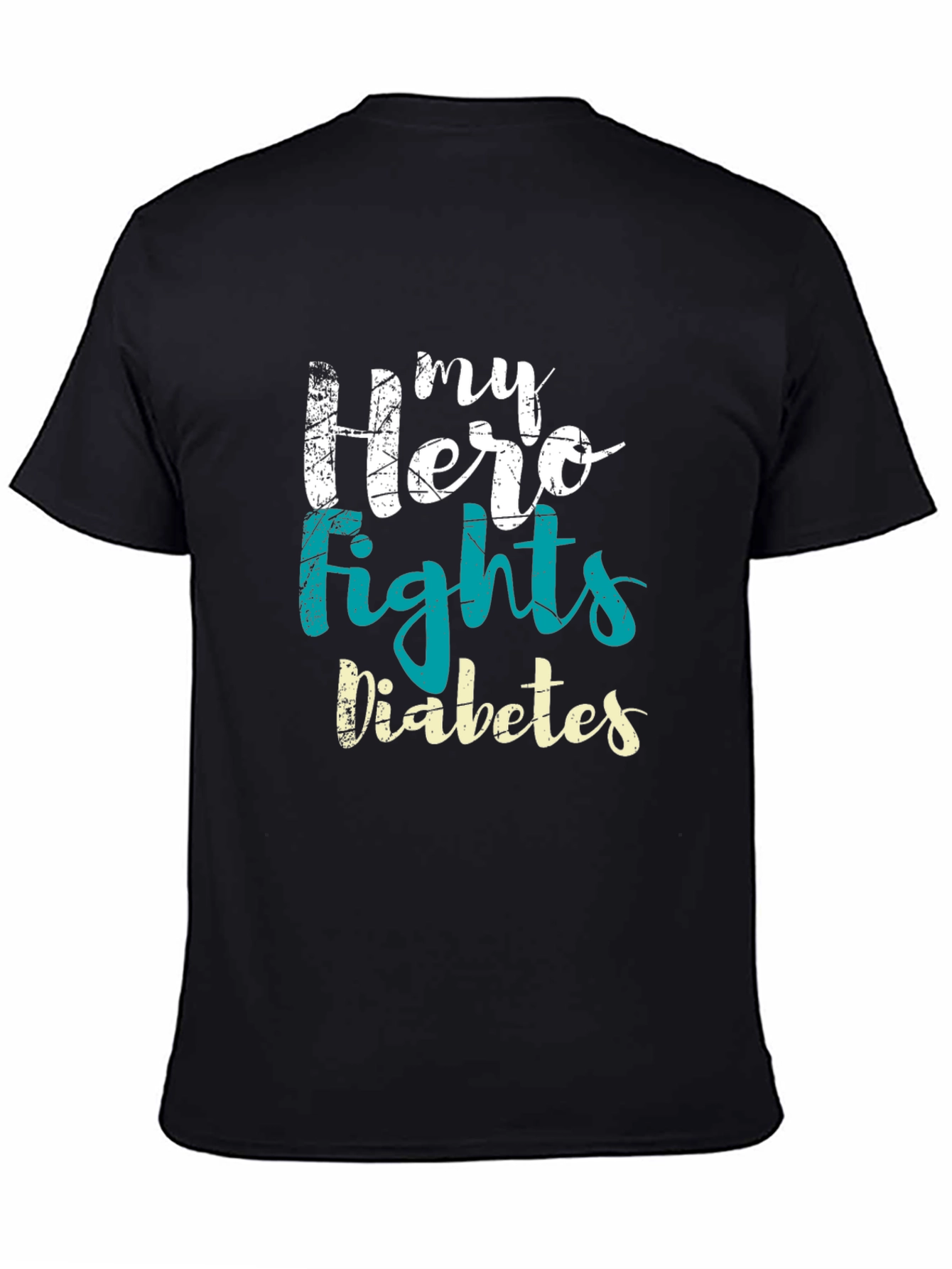 My Hero Fights Diabetes T-Shirt