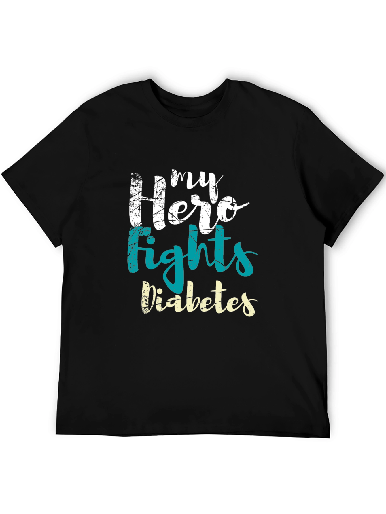 My Hero Fights Diabetes T-Shirt