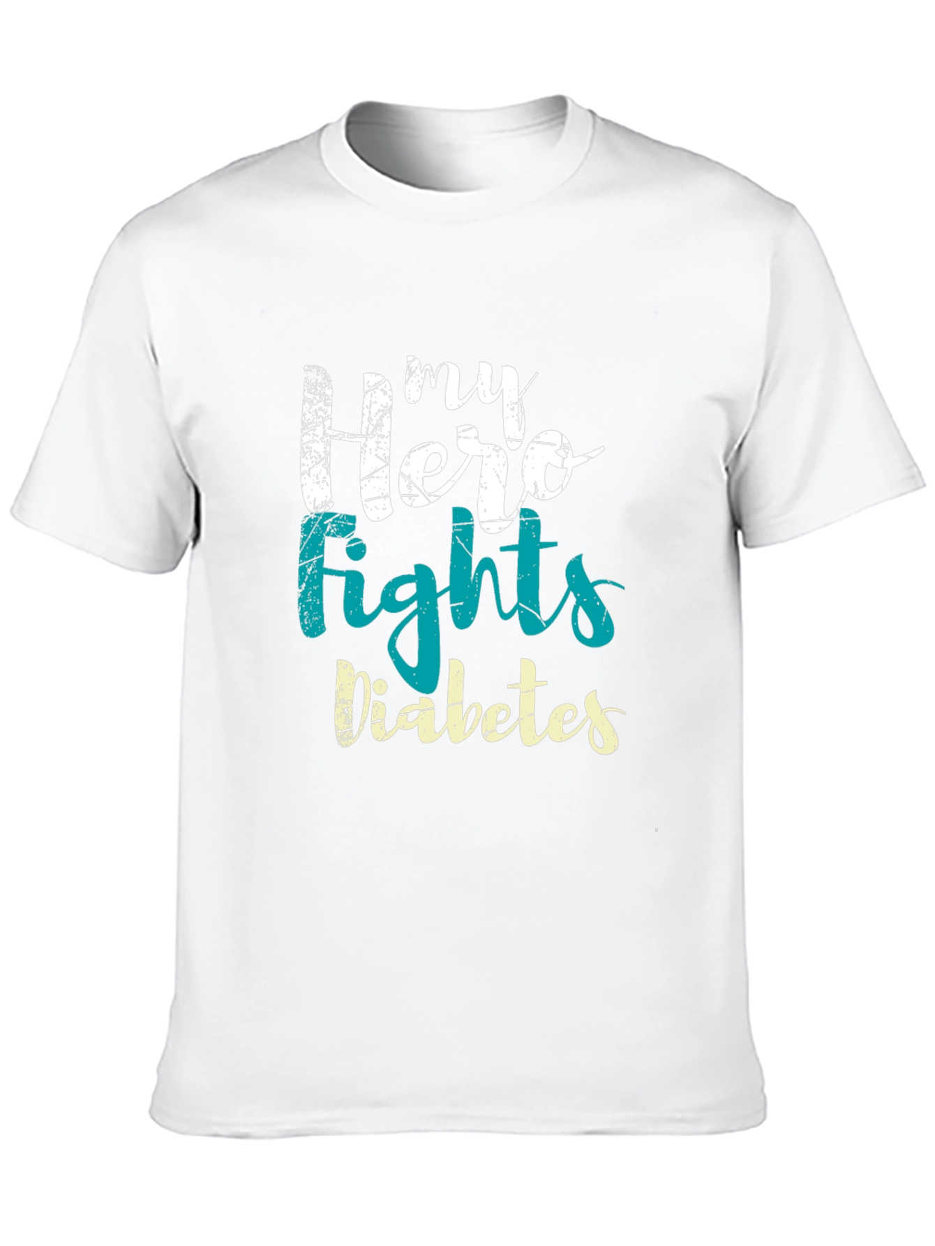 My Hero Fights Diabetes T-Shirt