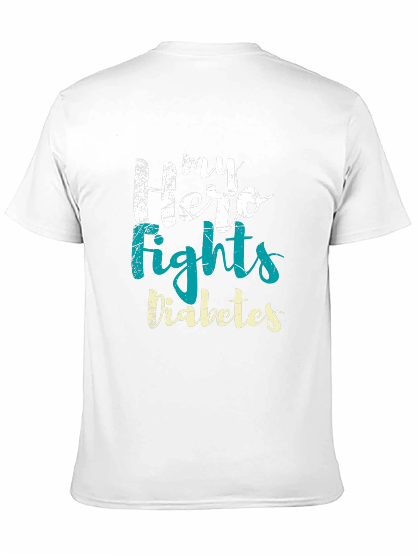 My Hero Fights Diabetes T-Shirt