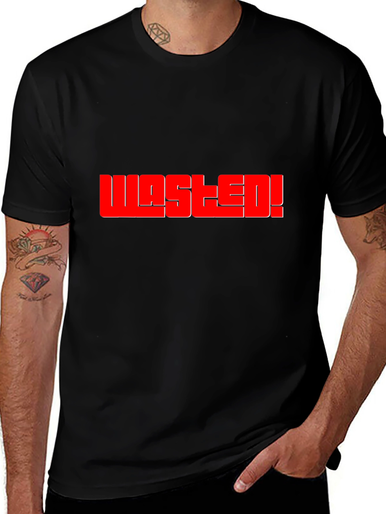 Wasted! Graphic T-Shirt - Bold Streetwear Style
