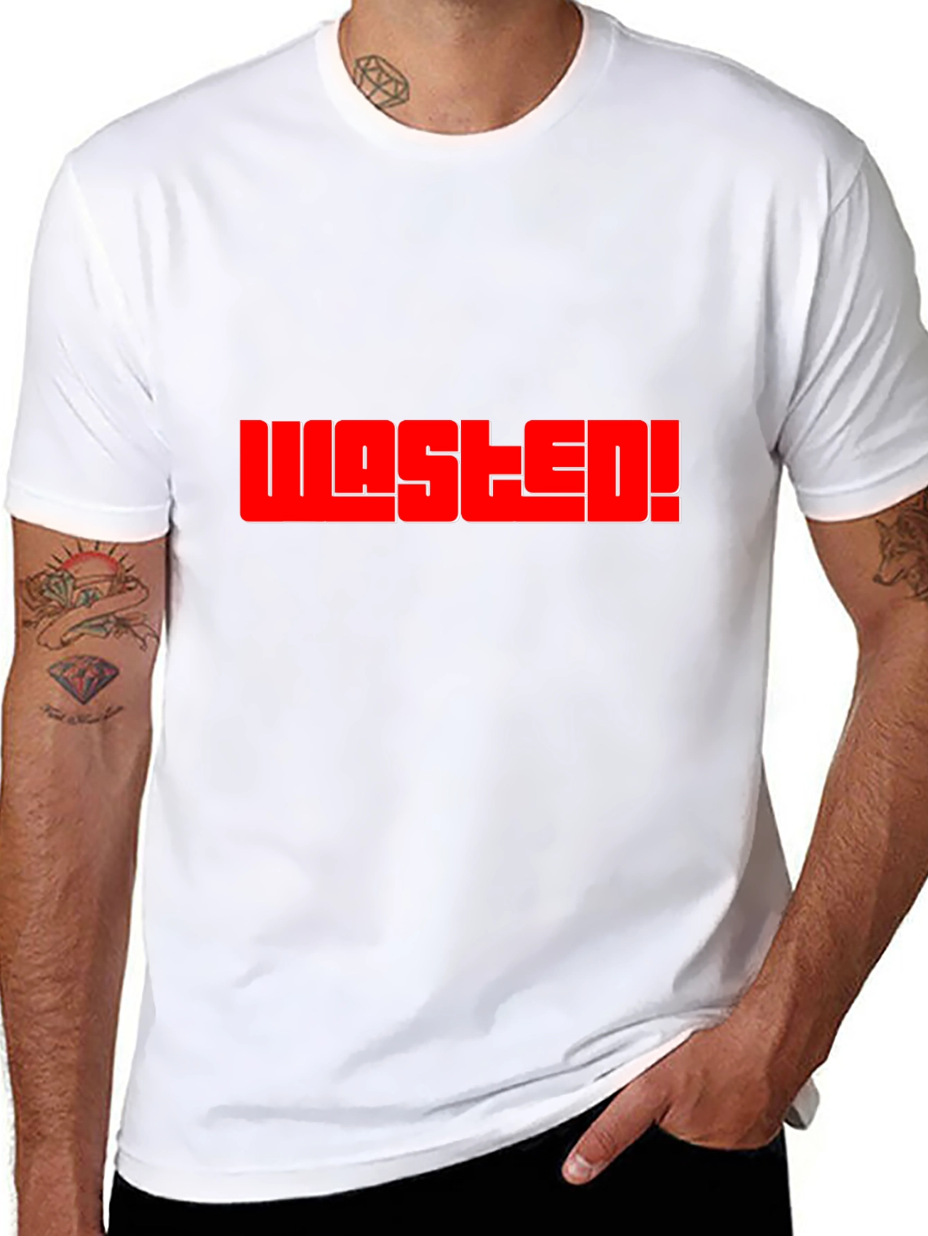 Wasted! Graphic T-Shirt - Bold Streetwear Style